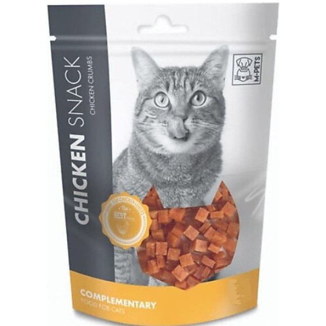 M-pets λιχουδια κοτόπουλο και μπακαλιάρος 80g