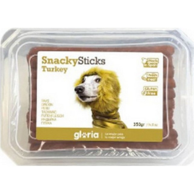 Gloria λιχουδιά στικ γαλοπούλας 800gr Gloria λιχουδιά στικ γαλοπούλας 800gr