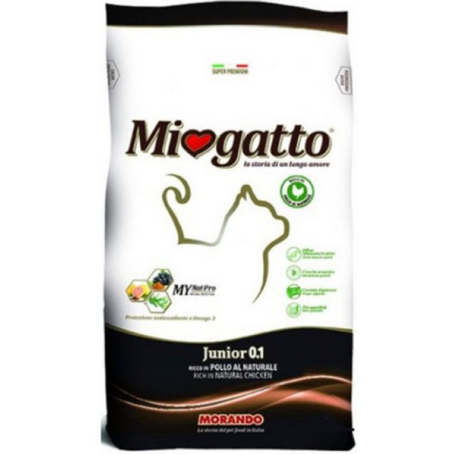 Morando Μiogatto για νεαρά γατάκια με κοτόπουλο 1kg χύμα Morando Μiogatto για νεαρά γατάκια με κοτόπουλο 1kg χύμα
