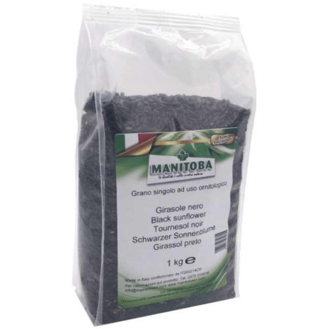 Manitoba Μαύρος ηλιόσπορος ψιλός 20Kg Manitoba Μαύρος ηλιόσπορος ψιλός 20Kg