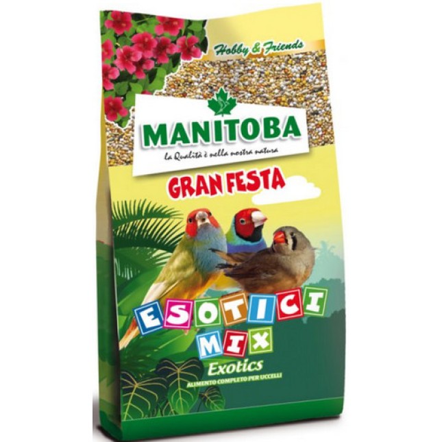 Manitoba Συμπληρωματική τροφή για εξωτικά είδη από σιτηρά και εξαιρετικά επιλεγμένους σπόρους Manitoba Συμπληρωματική τροφή για εξωτικά είδη από σιτηρά και εξαιρετικά επιλεγμένους σπόρους