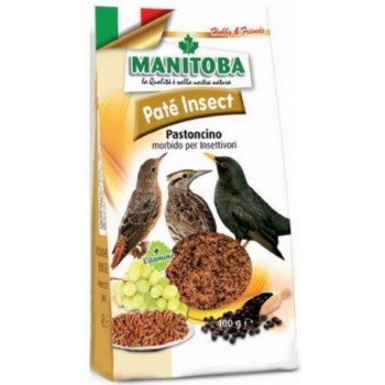 Manitoba Μαλακή τροφή εντομοφάγων πουλιών εμπλουτισμένο από φρούτα, αυγά και έντομα Manitoba Μαλακή τροφή εντομοφάγων πουλιών εμπλουτισμένο από φρούτα, αυγά και έντομα