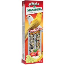 Manitoba Stick για καναρίνια με φρούτα 60gr 2 τεμάχια Manitoba Stick για καναρίνια με φρούτα 60gr 2 τεμάχια