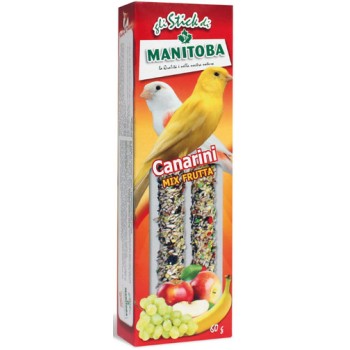 Manitoba Stick για καναρίνια με φρούτα 60gr 2 τεμάχια