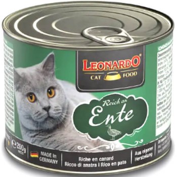 Leonardo κονσέρβα πατέ για γάτες με πάπια 200g Leonardo κονσέρβα πατέ για γάτες με πάπια 200g