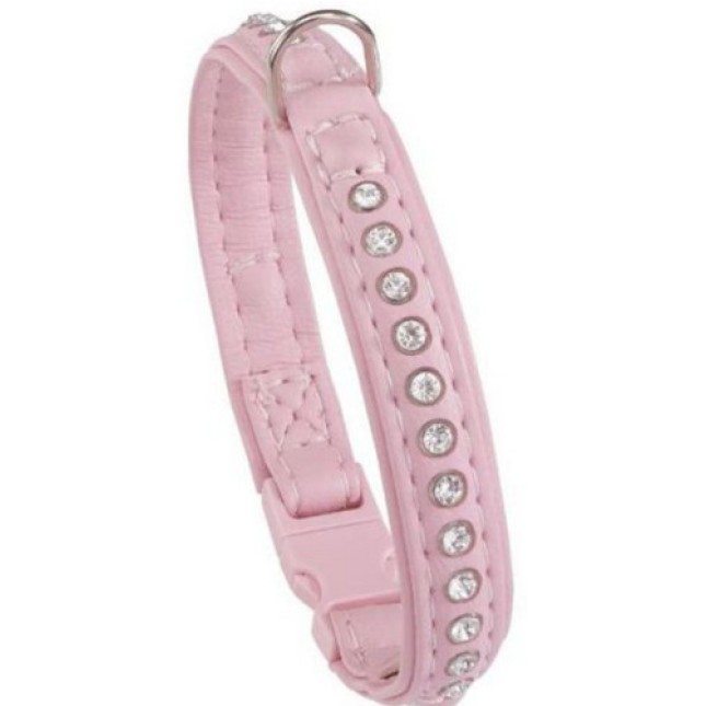 Ferplast περιλαίμιο σκύλου lux c12/22 ροζ A: 22 cm - B: 12 mm Ferplast περιλαίμιο σκύλου lux c12/22 ροζ A: 22 cm - B: 12 mm
