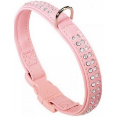 Ferplast περιλαίμιο σκύλου lux c15/28 ροζ A: 28 cm - B: 15 mm Ferplast περιλαίμιο σκύλου lux c15/28 ροζ A: 28 cm - B: 15 mm