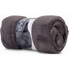 Lex & Max κουβέρτα fleece για ατελείωτο χουζούρι για το μικρό σας τετράποδο 130x180 γκρι σκούρο
