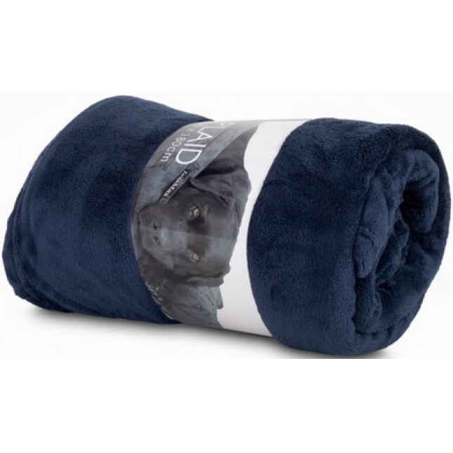 Lex & Max κουβέρτα fleece για ατελείωτο χουζούρι για το μικρό σας τετράποδο 130x180 μπλε