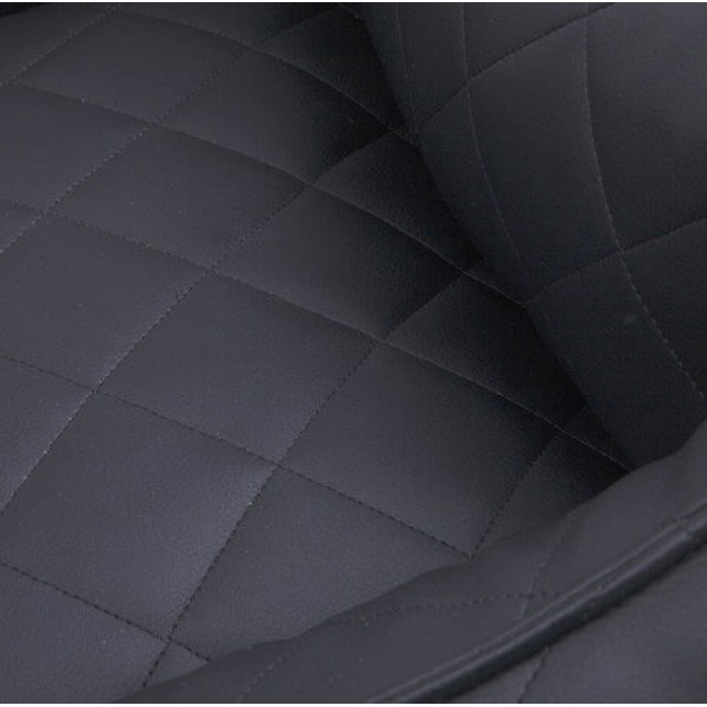 Lex & Max κρεβάτι σκύλου basket απο οικολογικό δέρμα με πλήρως αποσπώμενο εξωτερικό κάλυμμα μαύρο