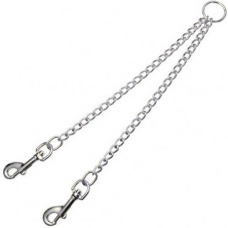 Gloria οδηγός αλυσίδα για 2 σκύλους 35cm X 3mm Gloria οδηγός αλυσίδα για 2 σκύλους 35cm X 3mm