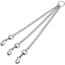 Gloria οδηγός αλυσίδα για 3 σκύλους 38cm X 3mm Gloria οδηγός αλυσίδα για 3 σκύλους 38cm X 3mm