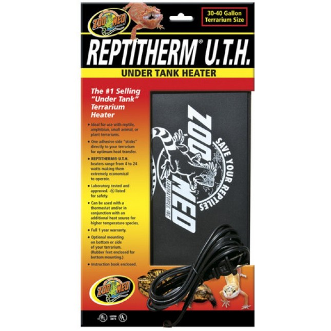 Zoo Med θερμαντικό στρώμα UTH 75-100L 20x30cm Zoo Med θερμαντικό στρώμα UTH 75-100L 20x30cm