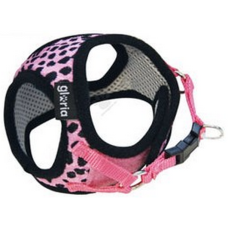 Gloria σαμάρι ολόσωμο νάυλον leopard L ροζ 44-55 cm Gloria σαμάρι ολόσωμο νάυλον leopard L ροζ 44-55 cm