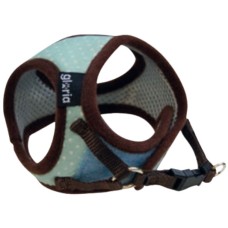 Gloria σαμάρι ολόσωμο πουά πράσινο small 25-33cm Gloria σαμάρι ολόσωμο πουά πράσινο small 25-33cm