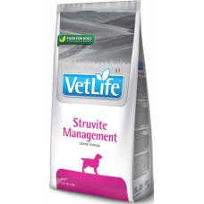 Farmina Vet Life NTRL πλήρης διαιτητική τροφή για ενήλικους σκύλους για την Διαχείριση Στρουβίτη