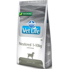 Farmina Vet Life NTRL πλήρης τροφή για ενήλικα στειρωμένα σκυλιά για έλεγχο του βάρους (1-10 kg)