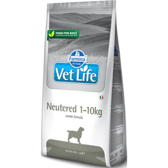 Farmina Vet Life NTRL πλήρης τροφή για ενήλικα στειρωμένα σκυλιά για έλεγχο του βάρους (1-10 kg) Farmina Vet Life NTRL πλήρης τροφή για ενήλικα στειρωμένα σκυλιά για έλεγχο του βάρους (1-10 kg)