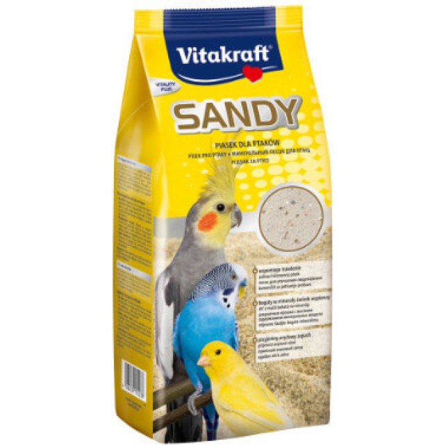 Vitakraft sand 3 plus-άμμος πτηνών 2.5kg Vitakraft sand 3 plus-άμμος πτηνών 2.5kg