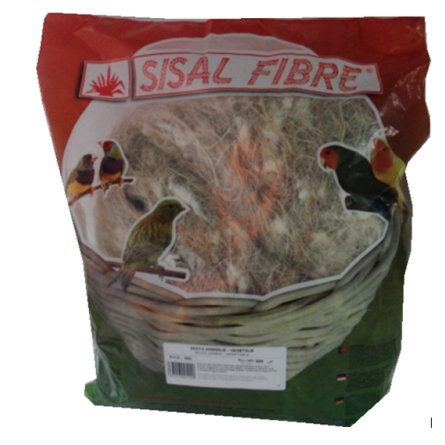 Sisal Fibre υλικό φωλιάς, τρίχα ζωική 100gr Sisal Fibre υλικό φωλιάς, τρίχα ζωική 100gr