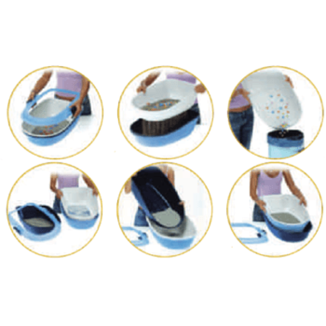 Stefanplast ανοικτή τουαλέτα γάτας furba chic Stefanplast ανοικτή τουαλέτα γάτας furba chic