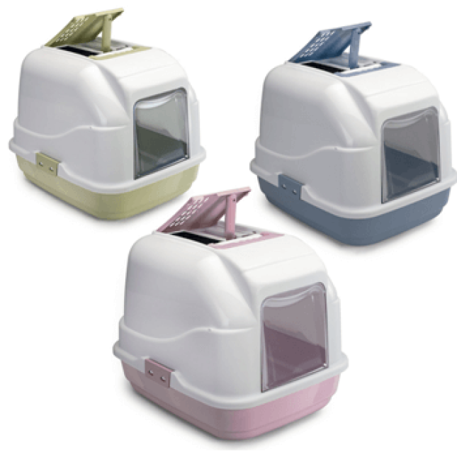 Imac τουαλέτα γάτας easy cat κλειστή με φίλτρο Imac τουαλέτα γάτας easy cat κλειστή με φίλτρο