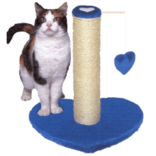 Ονυχοδρόμιο γάτας love cats με βάση σε σχήμα καρδιάςno1 42cm