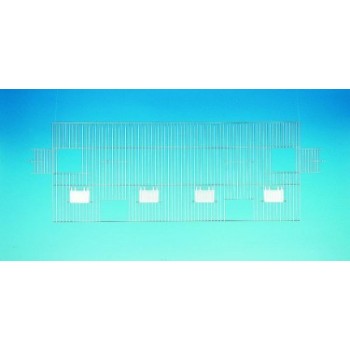 ΑΝΟΞΕΙΔΩΤΗ ΠΡΟΣΟΨΗ 4 ΤΑΙΣΤΡΕΣ-4 ΠΟΡΤΕΣ120X40 cm