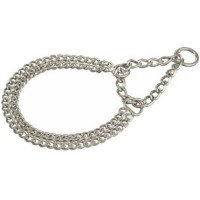 Flamingo Πνίχτης διπλής αλυσίδας 50cmx2mm