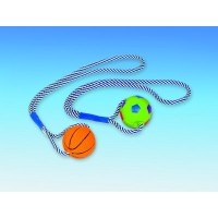 NOBBY LATEX TOY BASKETBALL ROPE