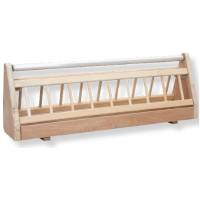natural-granen ταΐστρα ξύλινη 60cm