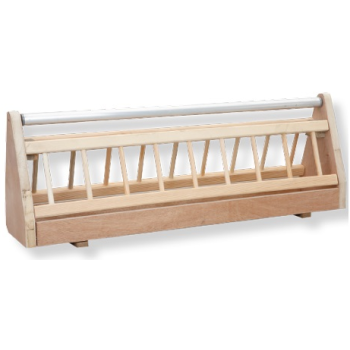 natural-granen ταΐστρα ξύλινη 60cm