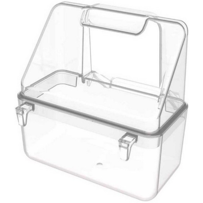 2GR Ταΐστρα ωδικών με γατζάκια 7x4x5cm 2GR Ταΐστρα ωδικών με γατζάκια 7x4x5cm