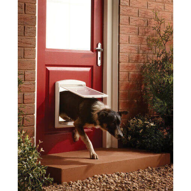 Petsafe πόρτα γάτας λευκή απλή 28x24cm Petsafe πόρτα γάτας λευκή απλή 28x24cm