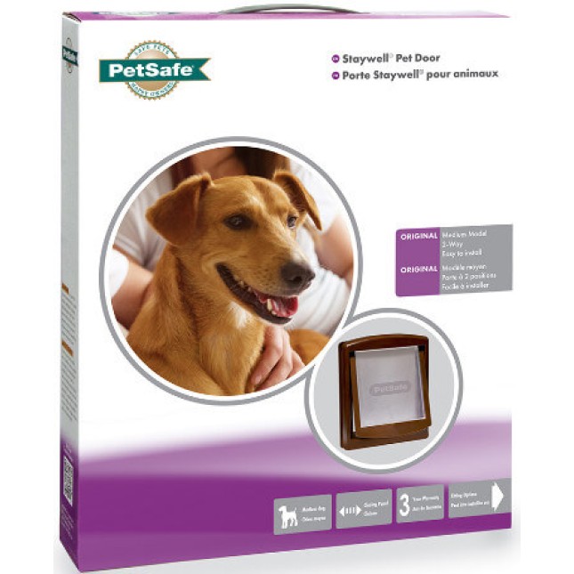 Petsafe πόρτα γάτας καφέ απλή 28x24 cm Petsafe πόρτα γάτας καφέ απλή 28x24 cm