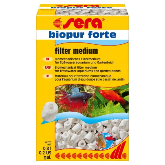 Sera biopur forte υλικά φιλτραρίσματος 0.8lt