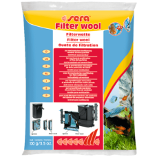 Sera filter wool υλικά φιλτραρίσματος 100gr Sera filter wool υλικά φιλτραρίσματος 100gr