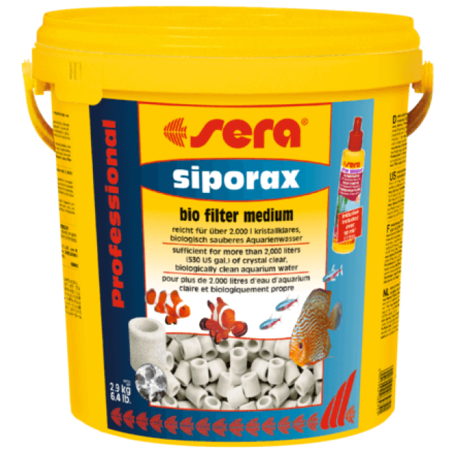 Sera siporax υλικά φιλτραρίσματος 10000ml Sera siporax υλικά φιλτραρίσματος 10000ml