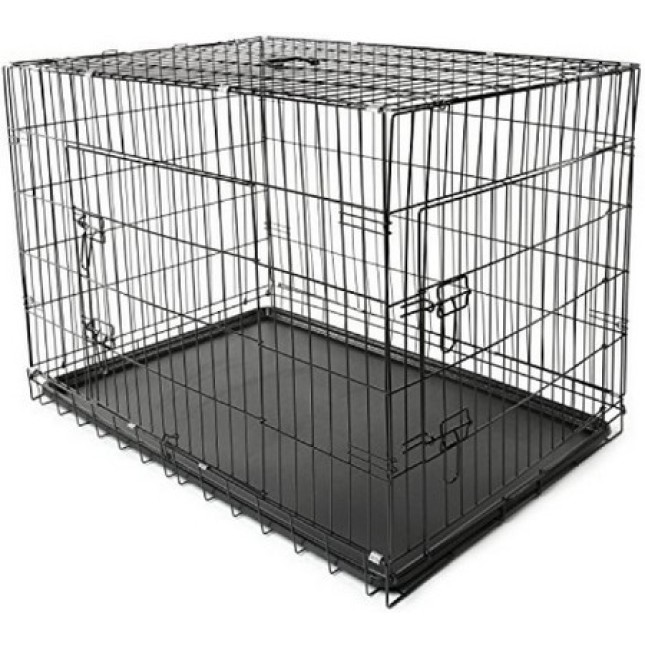 Crate μεταλλικό κλουβί εκπαίδευσης 77Χ49Χ56cm Crate μεταλλικό κλουβί εκπαίδευσης 77Χ49Χ56cm