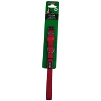 Περιλαίμιο με αγκράφα MC2M κόκκινο med 1,6cm x 30-40cm