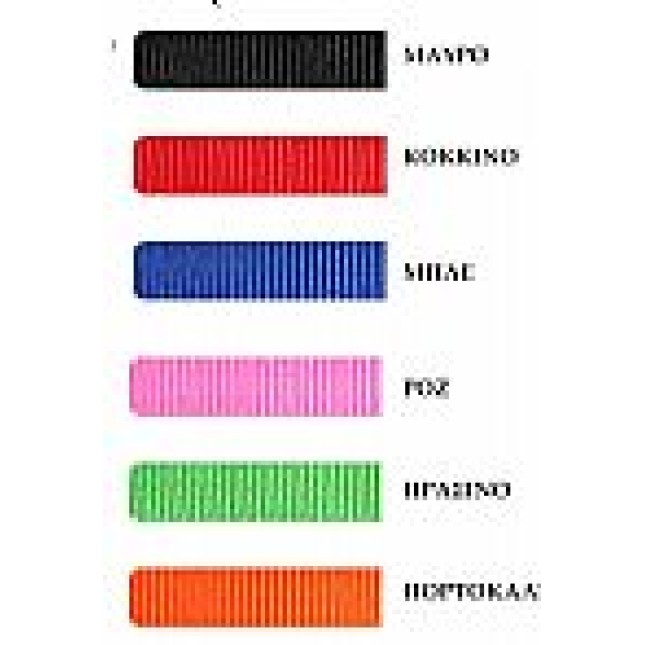 Περιλαίμιο με αγκράφα MC3M μπλε medium 1,6cm x 30-40cm Περιλαίμιο με αγκράφα MC3M μπλε medium 1,6cm x 30-40cm