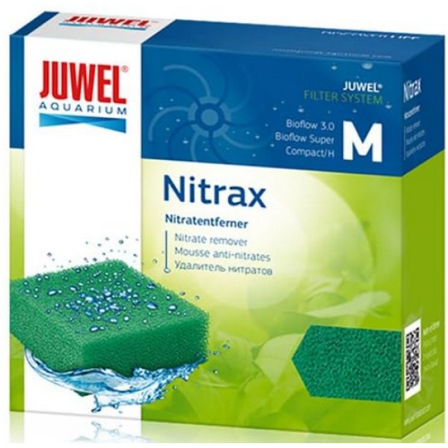 Juwel Σφουγγάρι αφαίρεσης νιτρικών Μ 9,5 x 9,5 x 4,5cm Juwel Σφουγγάρι αφαίρεσης νιτρικών Μ 9,5 x 9,5 x 4,5cm