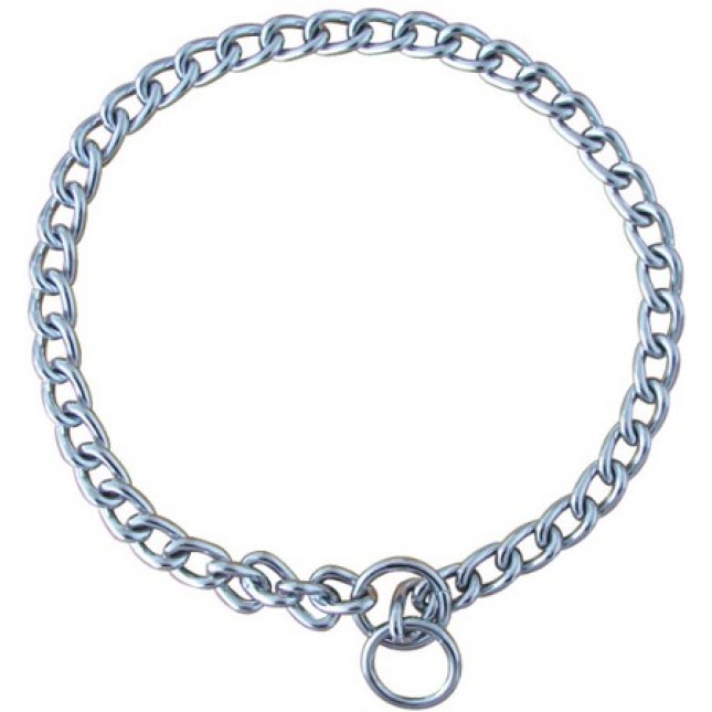 My pet πνίχτης στριφτός κρίκος - χρωμίου XL 60cmX3,5mm My pet πνίχτης στριφτός κρίκος - χρωμίου XL 60cmX3,5mm