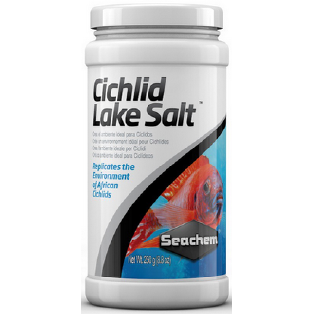 Seachem Chichlid Lake Salt 350gr,μείγμα αλάτων για κιχλίδες