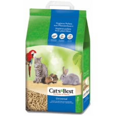 Cat's best βιοδιασπώμενα pellets από φυτικές ίνες ξύλου(για τρωκτικά,πτηνά,γάτες) 5,5kg
