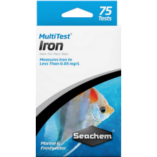 Seachem Πολλαπλό Test Iron,Έλεγχος σιδήρου