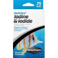 Seachem Multi Test Iodine/Iodide,μέτρηση ιωδιούχου