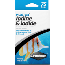 Seachem Multi Test Iodine/Iodide,μέτρηση ιωδιούχου