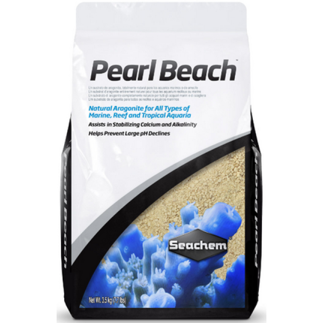 Seachem Αραγονίτης Pearl Beach 10kg,φυσικό υπόστρωμα Seachem Αραγονίτης Pearl Beach 10kg,φυσικό υπόστρωμα