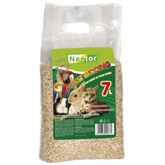 nestor υπόστρωμα πέλλετ 4kg/7lt nestor υπόστρωμα πέλλετ 4kg/7lt
